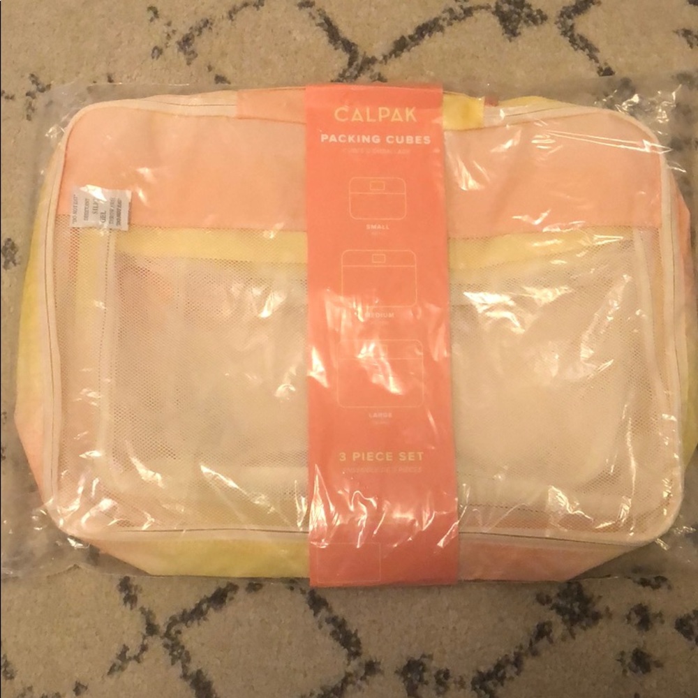 Calpak packing cubes 3pc set